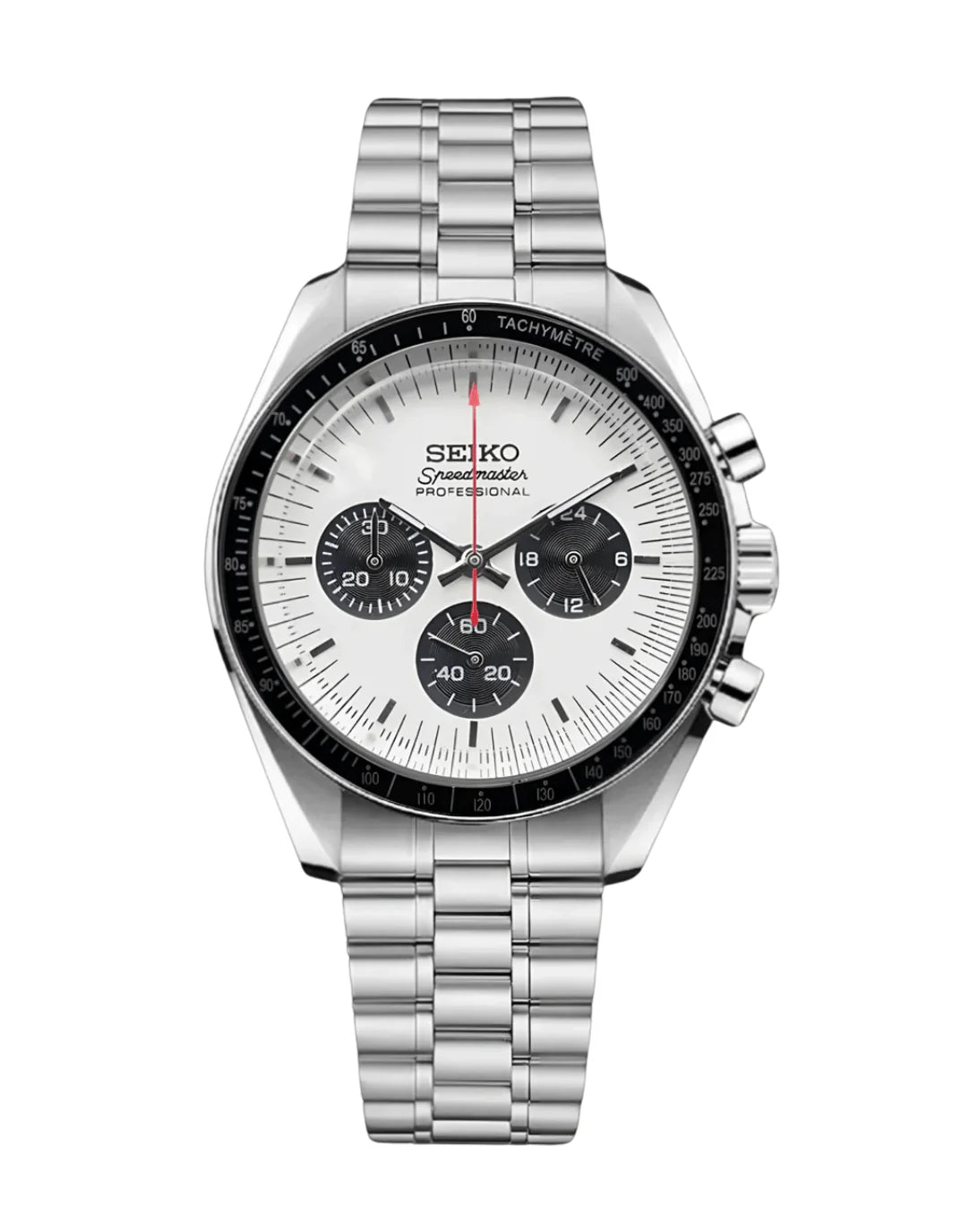 Seiko Speedmaster Mod White/Orange