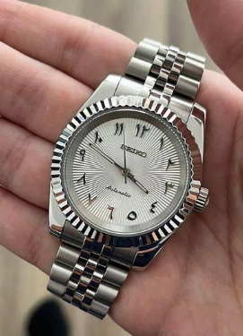 Arabic Textured Dial White