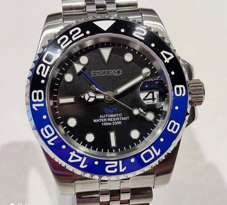 Seiko GMT-Master Mod Batgirl