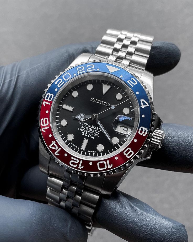 Seiko GMT Mod Pepsi