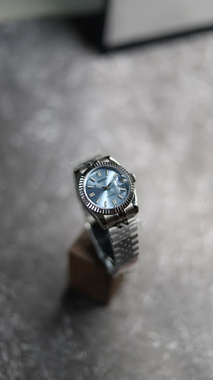 Seik Datejust Mod Ice Blue