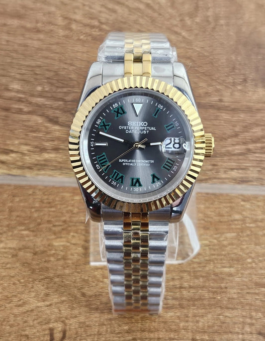 Seiko Mod Two Tone Gold & Silver - Wimbledon