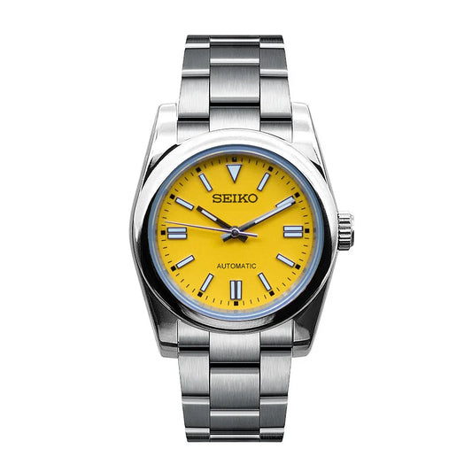 Seiko Oyster Perpetual Mod - Yellow