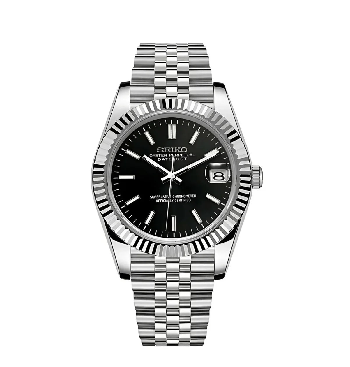 Seiko Datejust Mod Classic Black