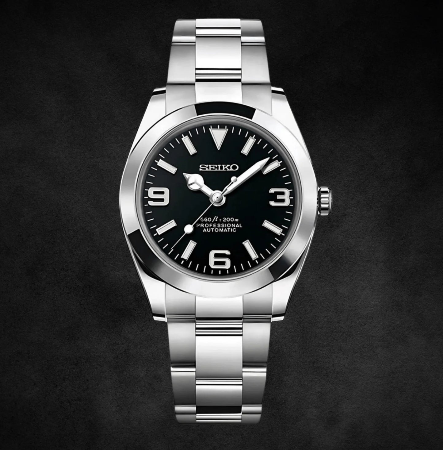 Seiko Oyster Perpetual Mod - Black