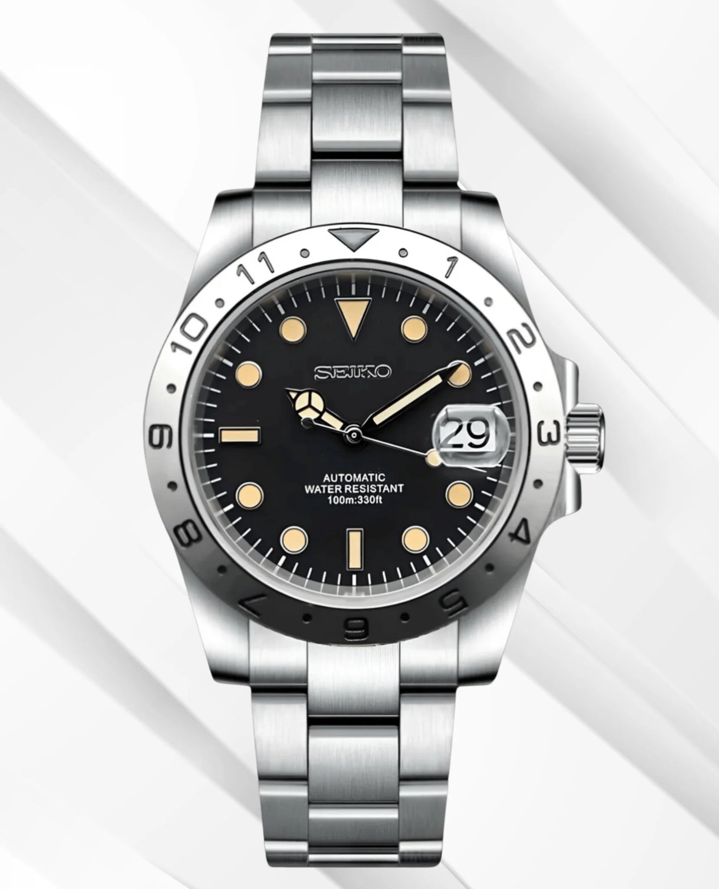 Seiko Explorer II Mod Vintage Submariner