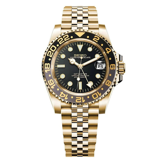 Seiko GMT Mod Gold