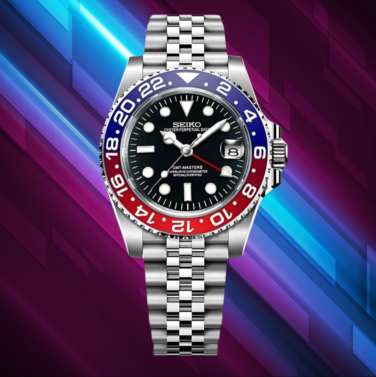 Seiko GMT II Pepsi Mod