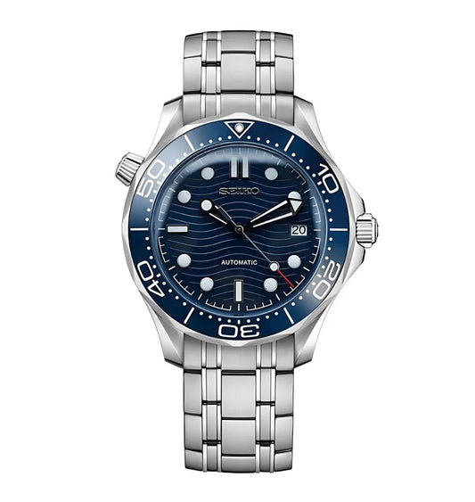 Seiko Seamaster Mod Dark Blue