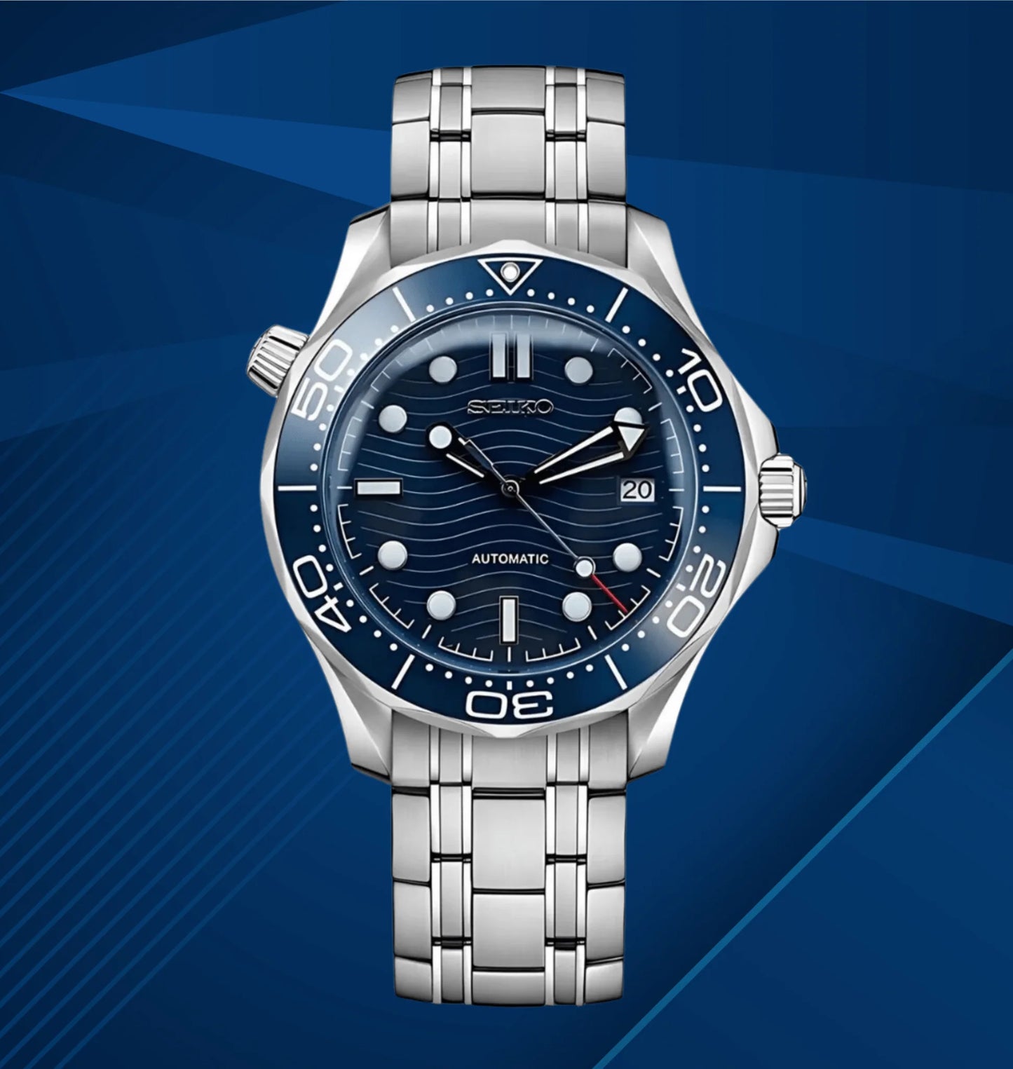 Seiko Seamaster Mod Dark Blue