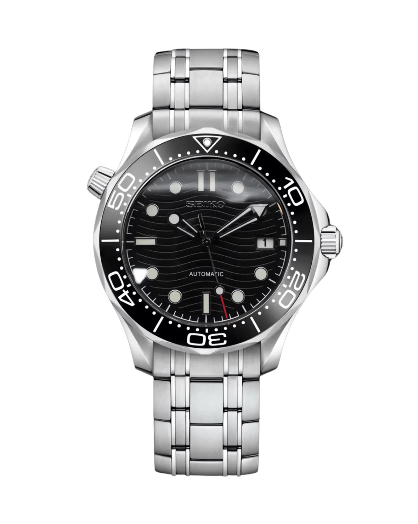 Seiko Seamaster Mod Black