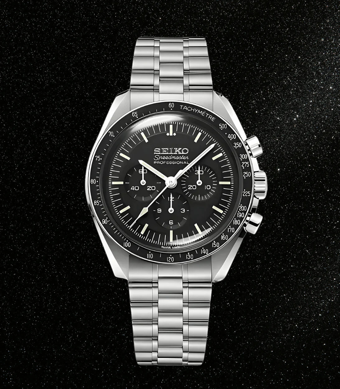 Seiko Speedmaster Mod Black