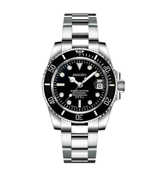 Seiko Submariner Mod - Black