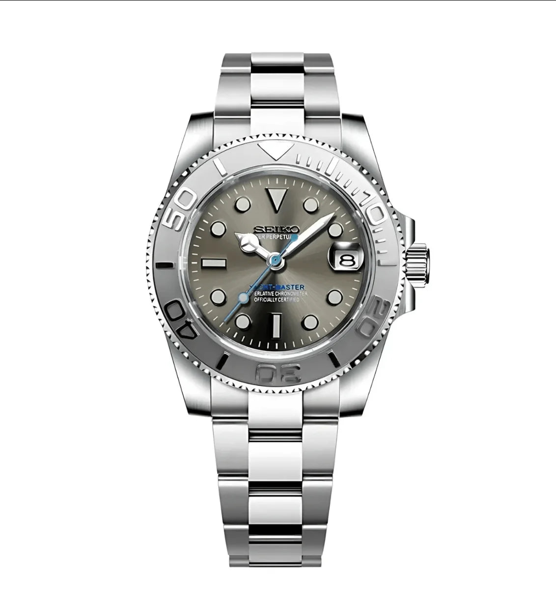 Yachtmaster Rhodium Grey