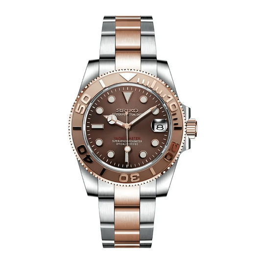 Yachtmaster Two Tone Rose Gold & Stainless Steel